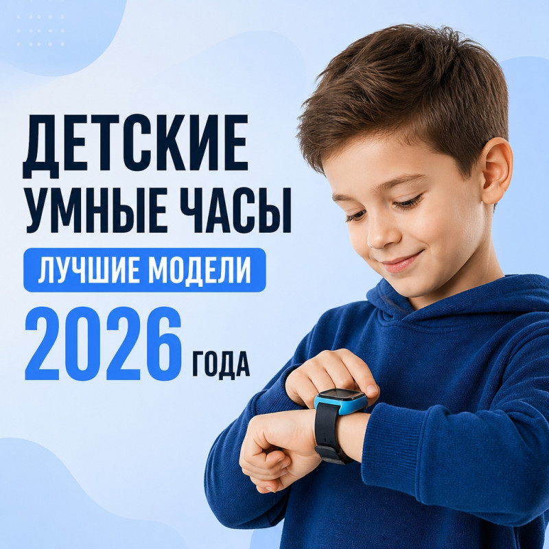 Детские умные часы: лучшие модели 2026 года