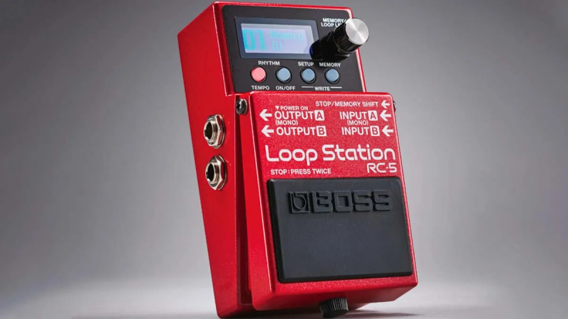 Обзор педали Boss RC-5 Loop Station