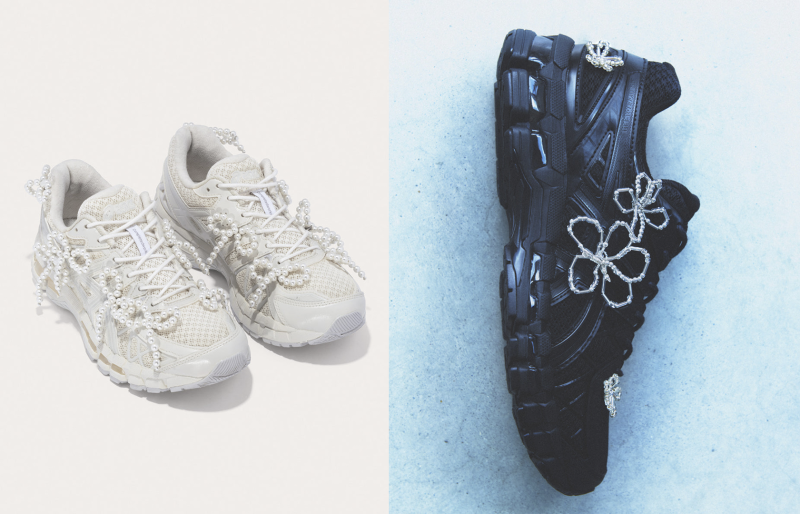 Asics x Completedworks: жемчуг, цветы и ручная работа на кроссовках Gel-Kayano 20