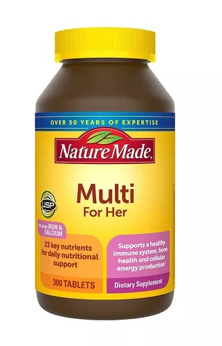 витамины Nature Made Women's Multivitamin Tablets