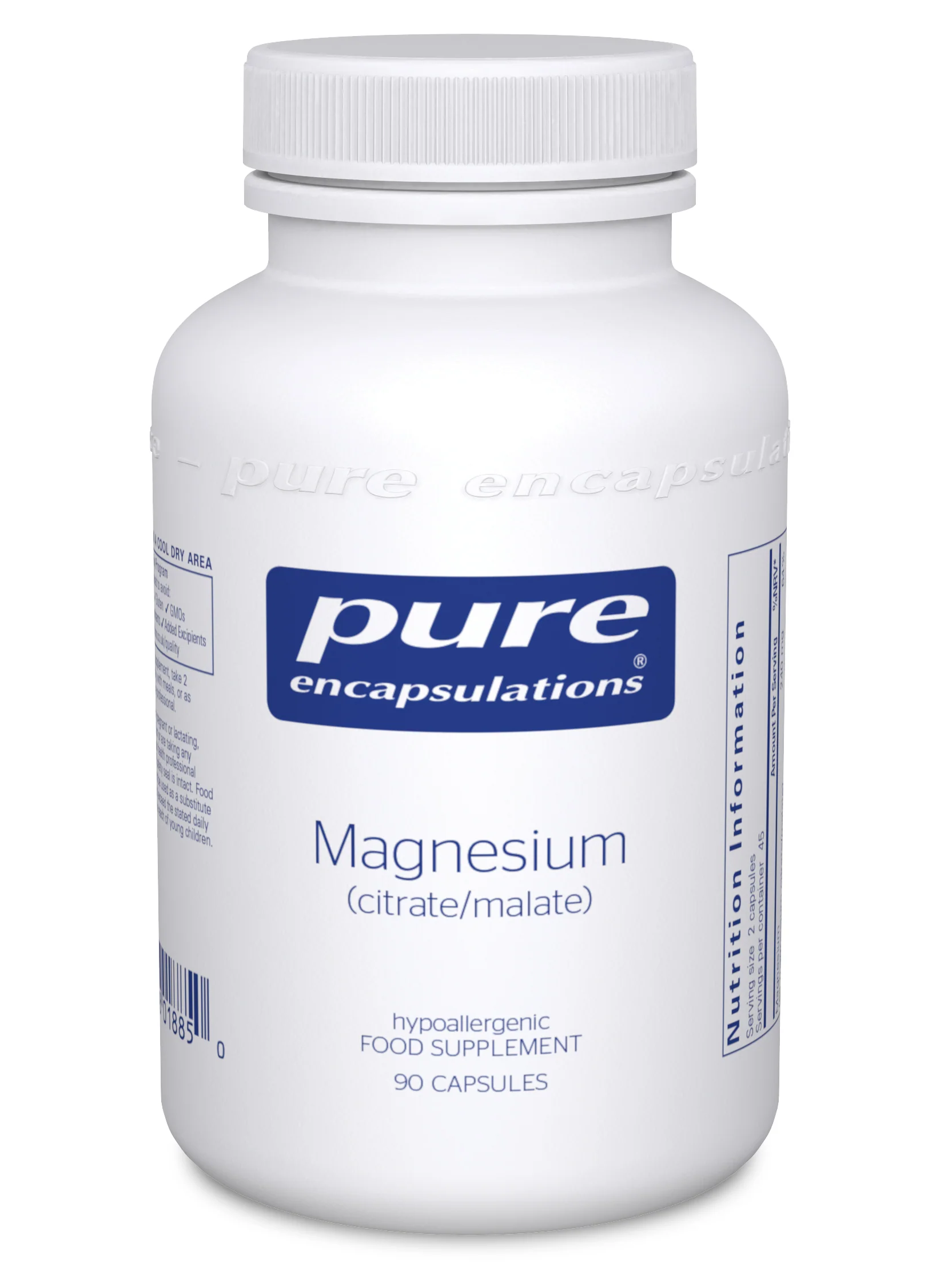 витамины Pure Encapsulations Magnesium Citrate 