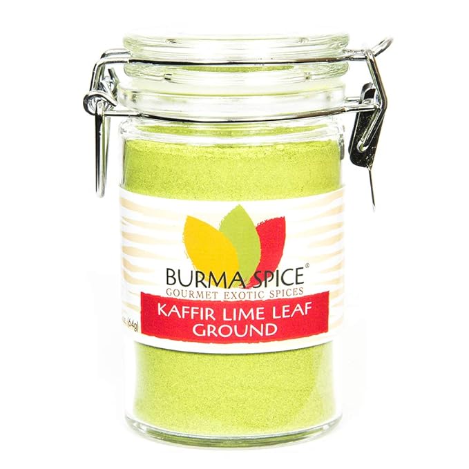 специи Kaffir Lime Leaves Rich Green Color and Extremely Flavorful 2.2 oz.