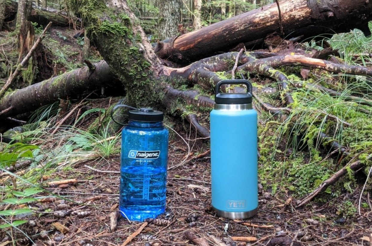 БУТЫЛКА NALGENE WIDE MOUTH И БУТЫЛКА YETI RAMBLER