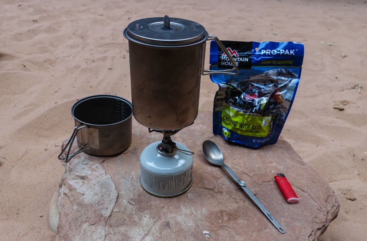 сублимированная еда  SNOW PEAK MINI SOLO