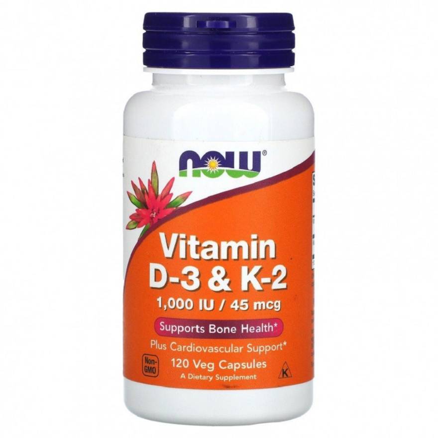 NOW Foods Vitamin D-3 & K-2
