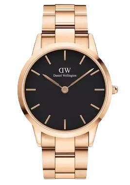 Daniel Wellington Iconic Link Rose Gold Watch, 40mm