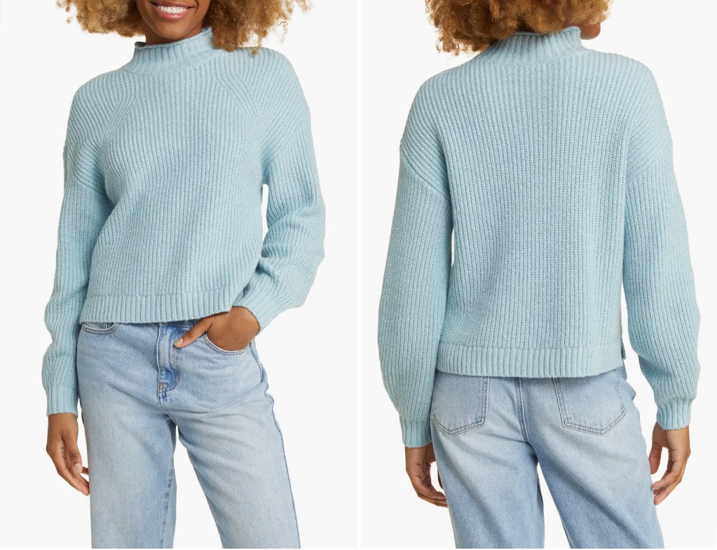 Mock Neck Sweater