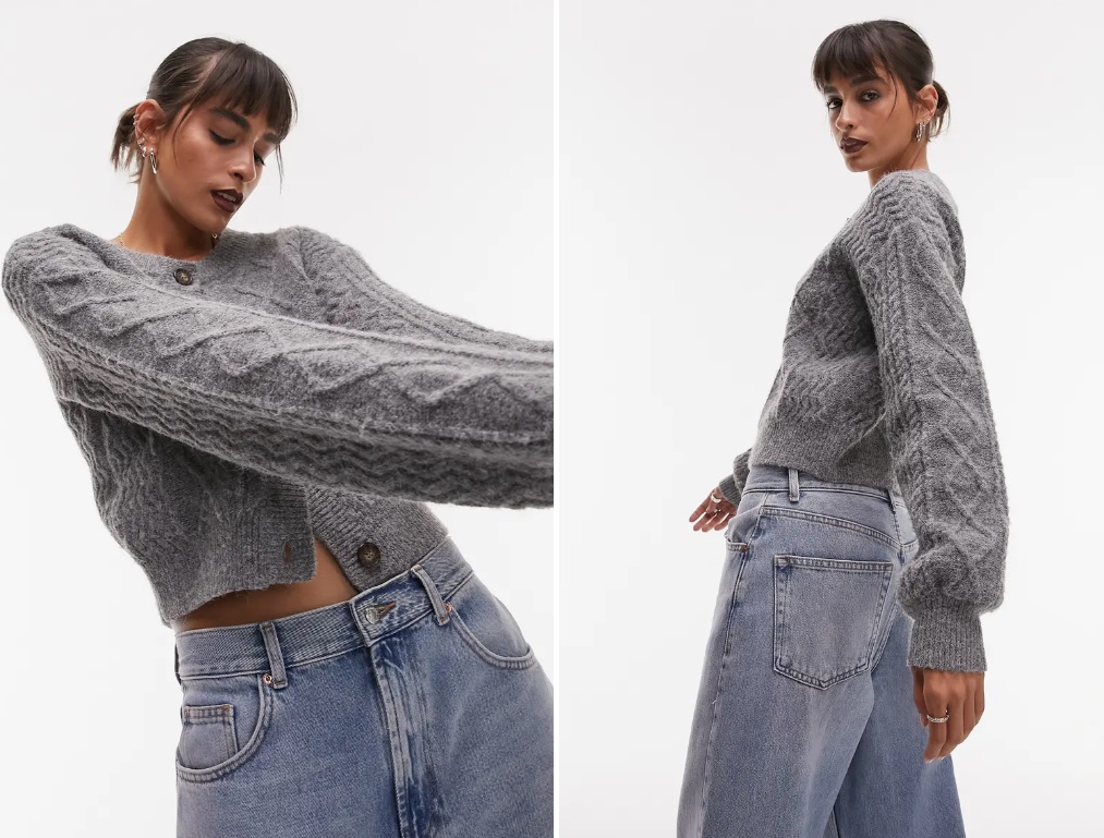 Кардиган Topshop Cable Stitch