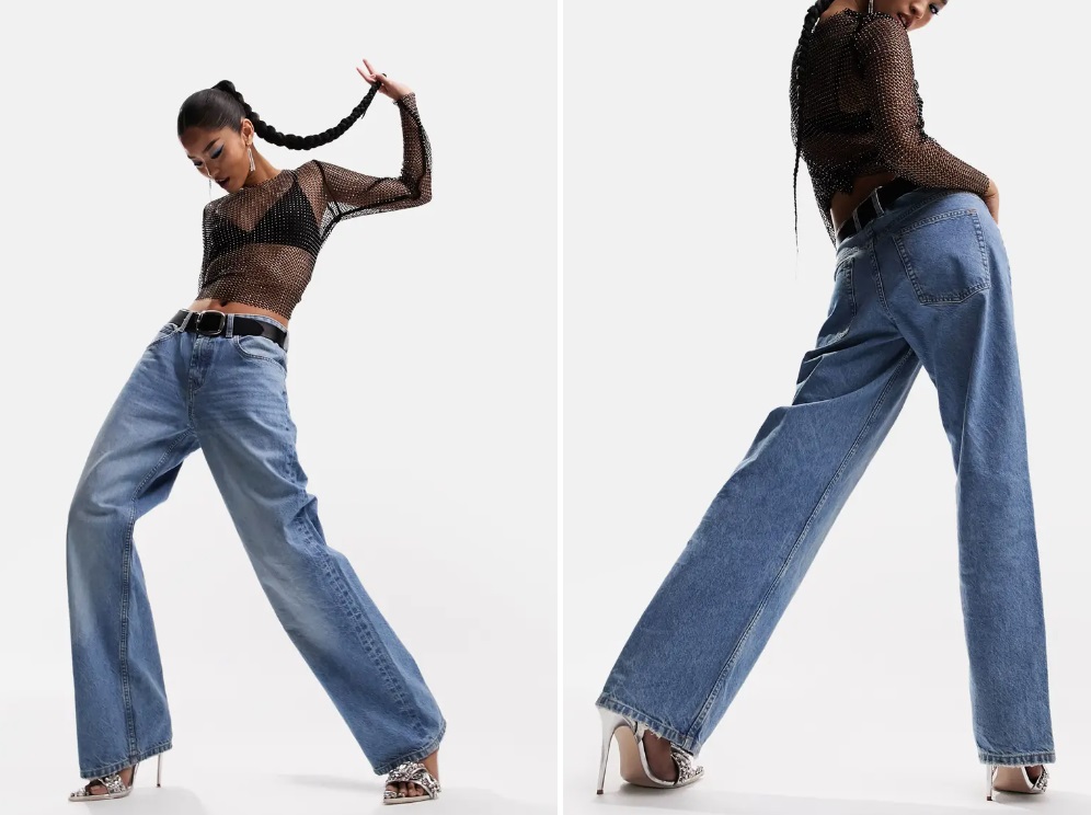 Мешковатые джинсы-бойфренды ASOS DESIGN