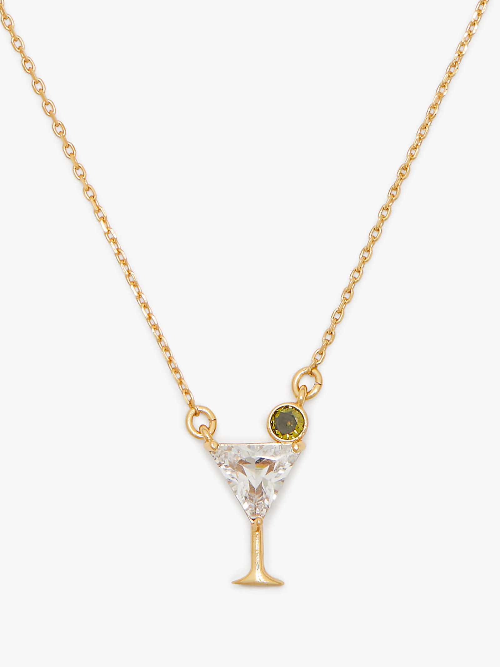 ожерелье Kate Spade Shaken Or Stirred Mini Pendant