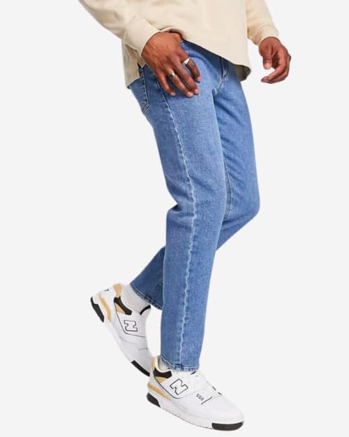 Джинсы-стретч M&S Collection Tapered Fit
