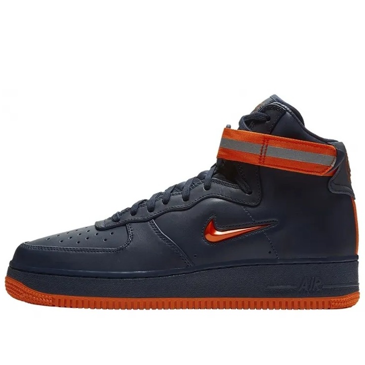 Кроссовки Nike Air Force 1 High Nyc Obsidian Orange