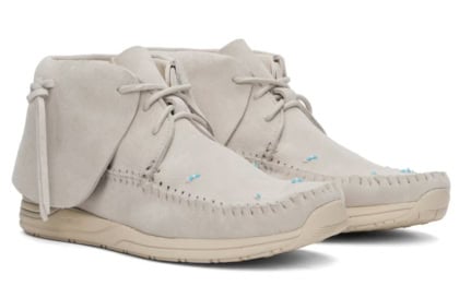 Visvim Beige FBT Lhamo-Folk Sneakers