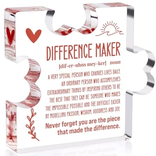 Акриловый знак TUSUQING Difference Maker