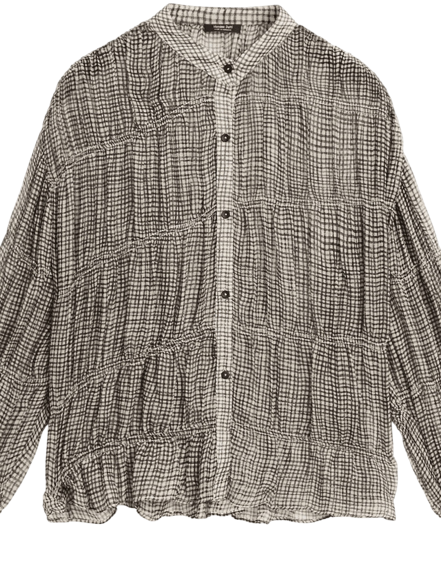 Рубашка в клетку от Massimo Dutti