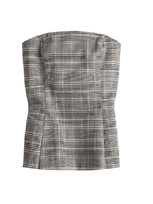 Топ HM Flared bustier