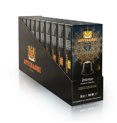 Кофейные капсулы Attibassi Nespresso - 100 капсул