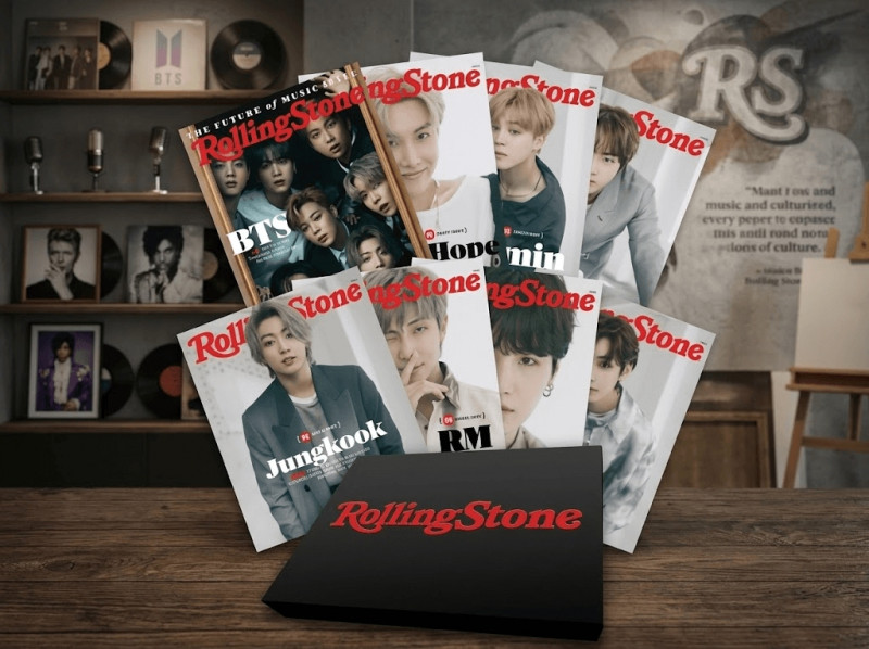 Лимитированный бокс BTS от Rolling Stone: как заказать в РФ